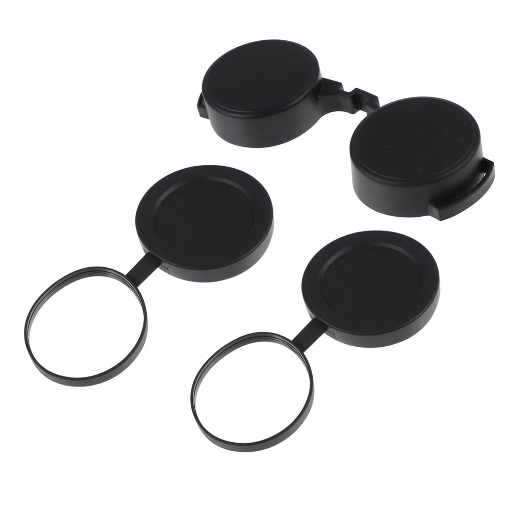Angoily 3pcs Binoculars Harness Compatible Scope Accessories Rubber Objective Lens Cap