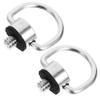 jojofuny 2pcs Tripod Quick Release Plate Screw with Rubber Washer for Attachment and Detachment Compatible with Gimbals and Plates Stainless Steel Construction view 1