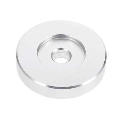 Angoily Vinyl Record Adapter Single Adaptor Solid Turntable Accessory for Enhanced Stability Compatible with All for Djs and Home Use