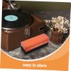 DOITOOL Vinyl Record Cleaning Brush Static Phonograph Dust Brush for Safe and Record Maintenance Compact and Easy to Use view 3