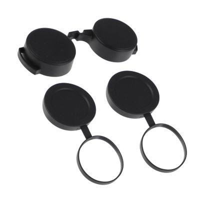 BRIGHTFUFU Protective Lens Case for Binoculars Rubber Eyepiece Cover Scope Accessory