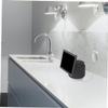 ARTIBETTER Desktop Speaker Holder Bracket for Compact Cord Organizer Slot Practical Tabletop Speaker Stand White view 4