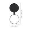 Gadpiparty 3PCS Eyepiece Lens Caps for Telescopes Sturdy Rubber Objective Lens Covers Universal Design for Binoculars and Telescopes Protects Against Dust and Scratches view 2