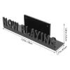 GRIRIW Wall-mounted Vinyl Record Holder Floating Acrylic Shelf for Storage and Display Efficient Wall Organizer for Music Space-saving Design and for -term Use view 2