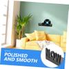 GRIRIW Wall-mounted Vinyl Record Holder Floating Acrylic Shelf for Storage and Display Efficient Wall Organizer for Music Space-saving Design and for -term Use view 3