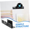 GRIRIW Wall-mounted Vinyl Record Holder Floating Acrylic Shelf for Storage and Display Efficient Wall Organizer for Music Space-saving Design and for -term Use view 4