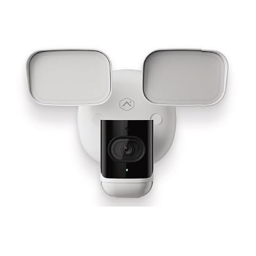 ADC-V729 4MP Floodlight Camera for Outdoors, 3000-Lumen, 2-Way Audio, White