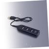 CAXUSD Portable USB Splitter USB Ports for Multiple Devices for Pc Laptop High Speed Data Transfer Compatible view 4