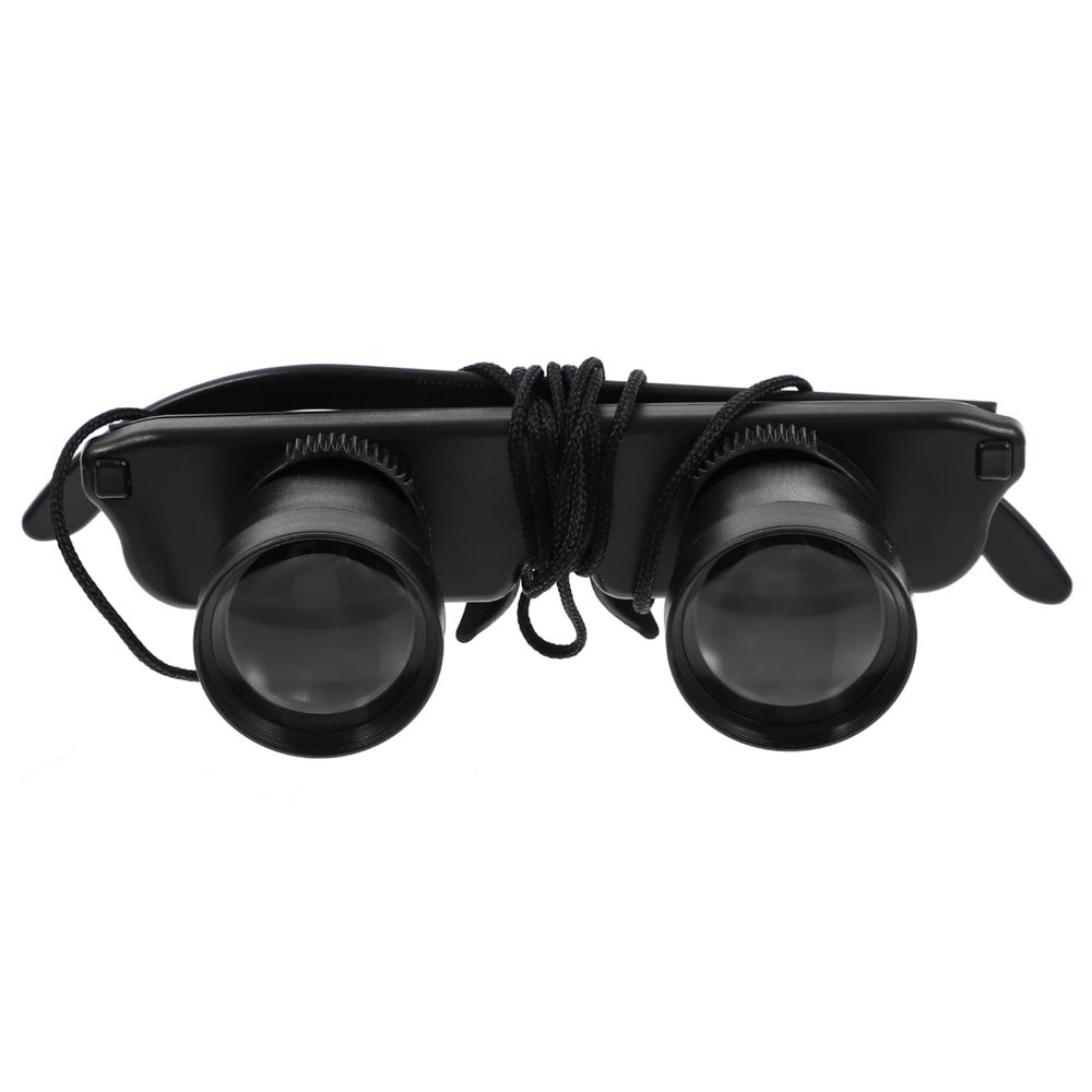CIYODO 1pc Portable Head-Mounted Telescope 3X Small Binoculars for Bird Watching Travel