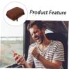 BRIGHTFUFU Pu Storage Pouch for Earphones Durable Multipurpose Bag with Capacity Lightweight Design for Travel and Daily Use view 4