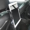 FELTECHELECTR Car Headrest Tablet Mount Adjustable Phone Bracket for Tab Car Cell Phone Holder view 2