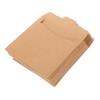 OSALADI 50pcs Kraft Paper Cd Sleeves Envelopes for DVD Cd Storage Scratch Dust for Home Office and School Use Packaging view 1