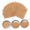 OSALADI 50pcs Kraft Paper Cd Sleeves Envelopes for DVD Cd Storage Scratch Dust for Home Office and School Use Packaging view 3