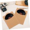OSALADI 50pcs Kraft Paper Cd Sleeves Envelopes for DVD Cd Storage Scratch Dust for Home Office and School Use Packaging view 4