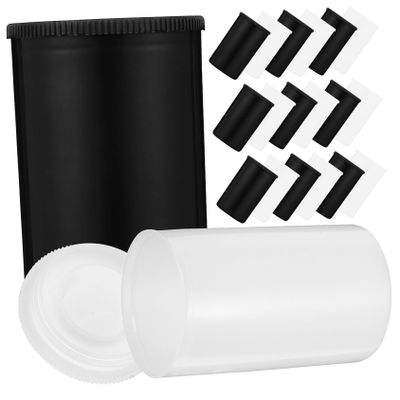20pcs 35mm Film Canisters Reel Camera Storage Box Film Camera Case Reusable for