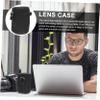 GAROZATION Camera Lens Pouch with Water-resistant Protection Medium for Dslr Lenses Durable Storage Bag for Olympus More for Photographers and Accessories view 4