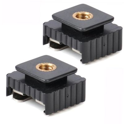 Hemobllo 4pcs Flash Light Holder Lamp Base Adapter Camera Hot Shoe Adapter Socket