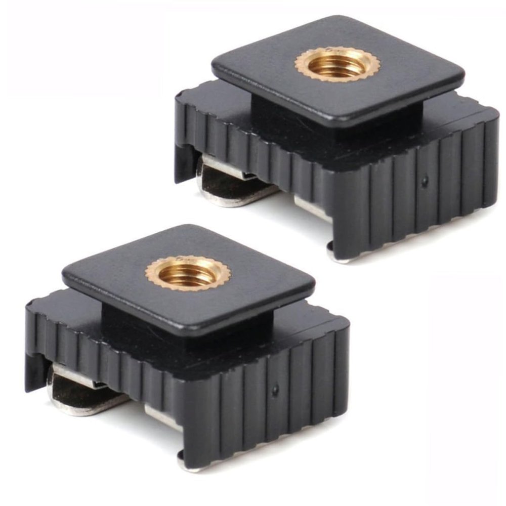 Hemobllo 4pcs Flash Light Holder Lamp Base Adapter Camera Hot Shoe Adapter Socket