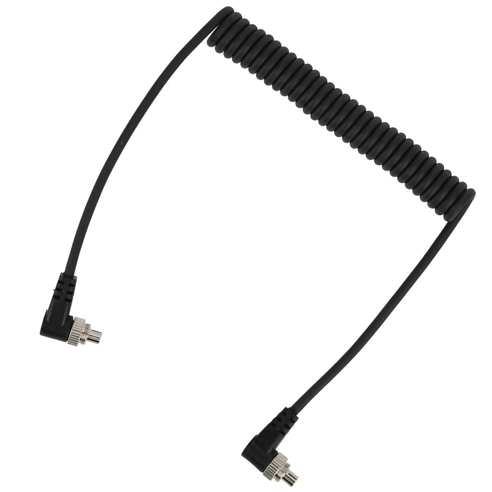 Flash PC Sync Cable 100cm Male to Male Camera Connection Cord Professional Accessory Photography