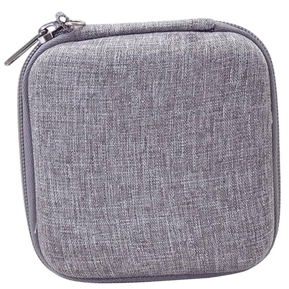 Angoily Digital Cable Organizer Bag Eva Portable Storage Case for Data Cables Usb Drives Chargers Travel Essential for Electronics and Accessories Compact Design for Home and Travel Use