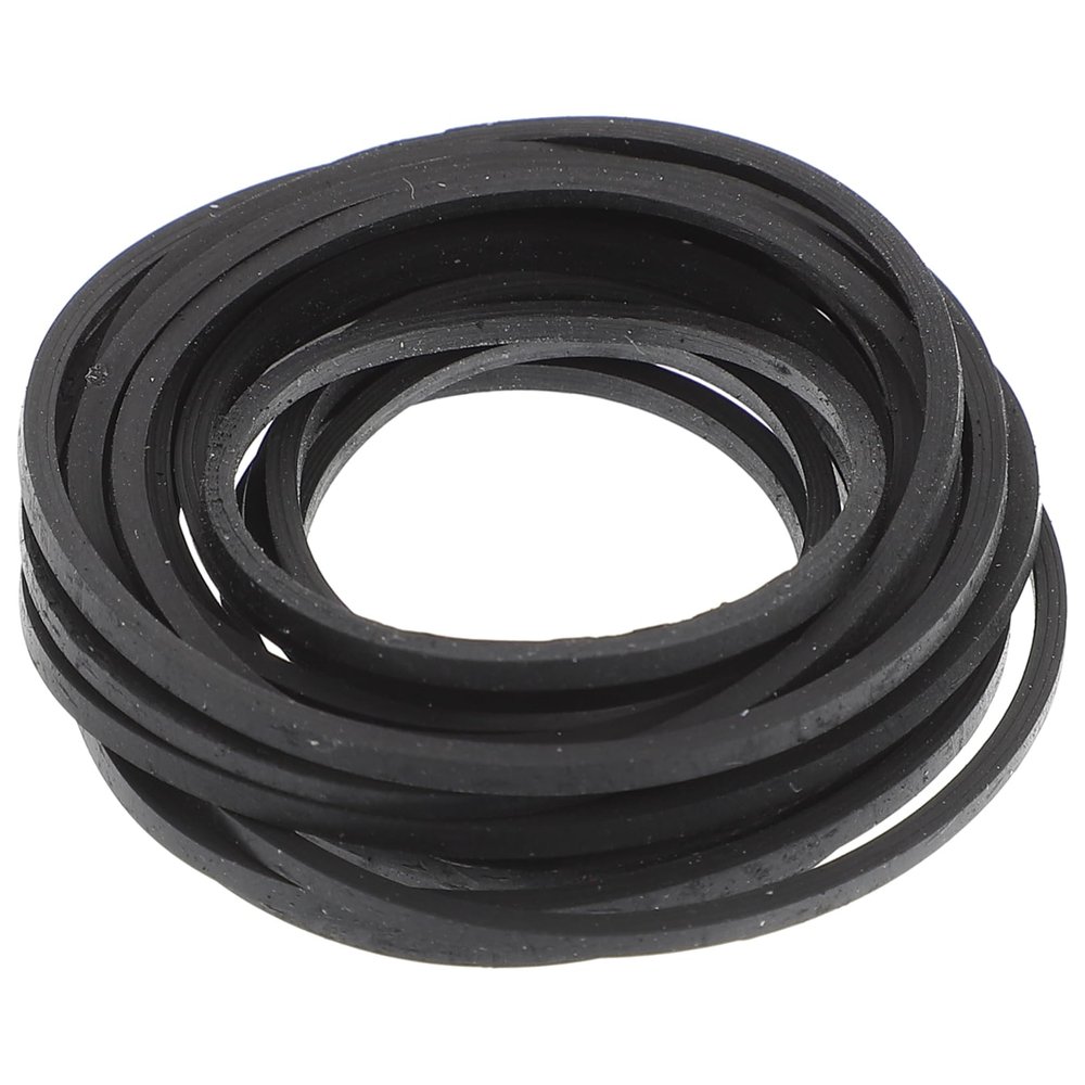 LIFKICH 20pcs Flat Rubber Belt Cassette Machine Repair Belt Recorder Machine Tape Recorder