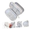Angoily 1pc Electronics Organizer Travel Case Multi-functional Portable Bag for Cables Chargers and Accessories Compact Storage for Travel and Daily Use Grey view 3