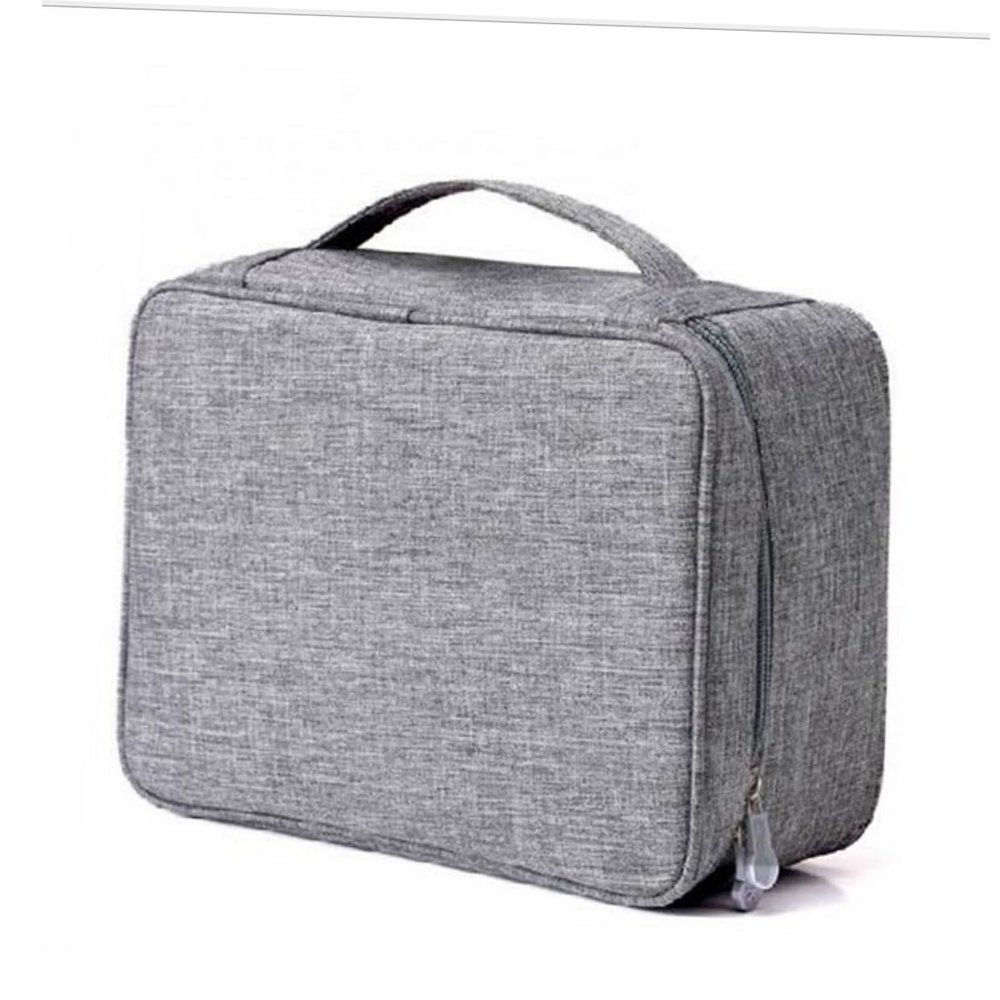 Housoutil Usb Cables Storage Bag Portable Organizer for Digital Accessories Compact Multi-functional Pouch for Cables Chargers and Earphones Travel and Outdoor Use