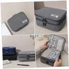 Housoutil Usb Cables Storage Bag Portable Organizer for Digital Accessories Compact Multi-functional Pouch for Cables Chargers and Earphones Travel and Outdoor Use view 2