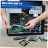 CIYODO 1set Hard Drive Adapter Kit Power Cable Dual Ssd Mounting Bracket for Easy Installation and Versatile Setup view 4
