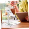 1pc Aluminium Alloy Desktop Phone Stand Tablet Holder for Home Office Use Portable and Bracket for Smartphones Stable Secure Design view 3