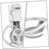 Angoily 1pc Wall-Mounted Bracket for Non-Punch Design Easy Installation Space-Saving Holder for view 4