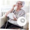 CAXUSD 20m Pc Telephone Extension Cord White Landline Wire for Fax Modem Answering Machine Transmission Durable Design for Use view 3