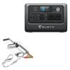 BoxWave Adapter Compatible with BLUETTI EB70S - Micro SD Card miniReader, USB Type-C OTG Reader USB3.0 Adapter Keychain - Metallic Silver view 1