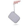 Angoily Dual-layer Data Cable Headphone Storage Bag Travel Cable Organizer for Chargers Earphone Holder Tech Bag Organizer for Home Vacation Business view 2