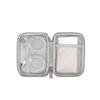 Angoily Dual-layer Data Cable Headphone Storage Bag Travel Cable Organizer for Chargers Earphone Holder Tech Bag Organizer for Home Vacation Business view 3