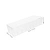 BRIGHTFUFU Data Cable Storage Box Organize Usb Phone Chargers Headphones Cord Case Cord Concealer Box Desk Cable Organizer view 2
