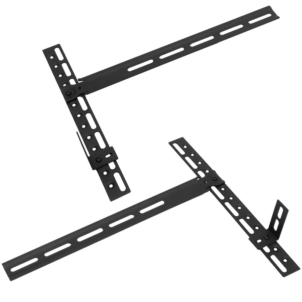 Angoily 1set Speaker Mount Bracket Heavy Duty Audio Support for Home Speakers Wall and Tv Top Installation to Easy to Install and Design