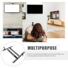 Angoily 1set Speaker Mount Bracket Heavy Duty Audio Support for Home Speakers Wall and Tv Top Installation to Easy to Install and Design view 3