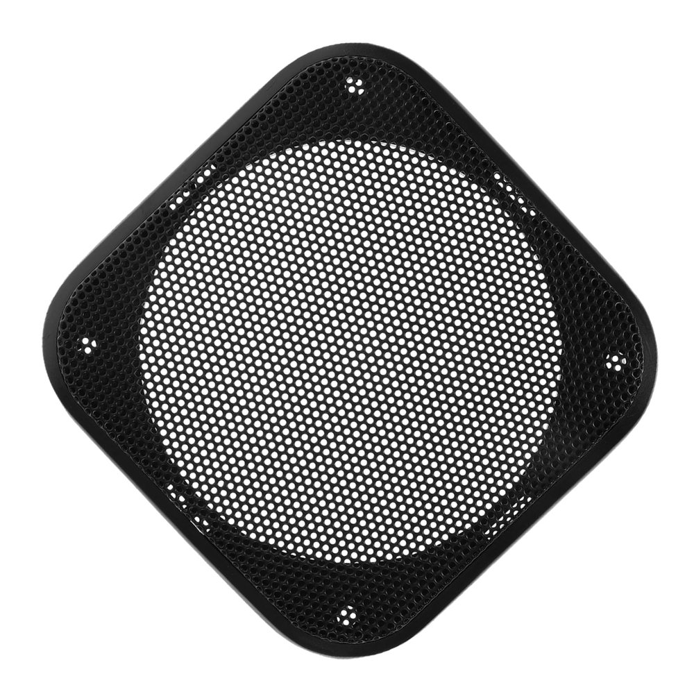 FUNOMOCYA Metal Car Speaker Grill Subwoofer Speaker Grill Cover Mesh Grill for Car Subwoofer Easy Fit Speaker Cover Audio Equipment