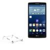 BoxWave Stand and Mount Compatible with LG G Vista 2 - Pocket Aluminum Stand 3-in-1, Portable Multi Angle Viewing Riser - Metallic Silver view 1