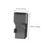 BRIGHTFUFU Camera Lens Hood Protector for Pocket Gimbal Easy Install Cover Sponge Pad Buckle Prevents Scratches and Shaking for Storage and Travel view 2
