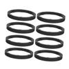 SEWOART 8pcs Car Audio Speaker Adapter Rings for Car Stereo Solid Spacer Rings for Front Rear Door Speakers Sound Isolation Easy Install Plastic view 1