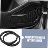 SEWOART 8pcs Car Audio Speaker Adapter Rings for Car Stereo Solid Spacer Rings for Front Rear Door Speakers Sound Isolation Easy Install Plastic view 3