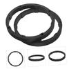 SEWOART 8pcs Car Audio Speaker Adapter Rings for Car Stereo Solid Spacer Rings for Front Rear Door Speakers Sound Isolation Easy Install Plastic view 4