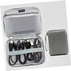 jojofuny External Hard Drive Case USB Cable Organizer Shockproof for Electronics view 3
