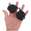 ifundom 3pcs Binocular Lens Caps Rubber Eyepiece Objective Lens Covers for Outdoor Protection for Hiking and Watching view 3