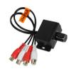Mobestech Volume Adjuster for Car Audio Amp Bass Knob Remote Volume Controller Distribution Block view 1