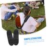 CIYODO 2pcs Detachable Guitar Strap Pads Comfortable Padded Shoulder Cushions for Guitar Backpack Camera Bags Easy to Install Breathable and Reduces Pressure Shoulders view 3