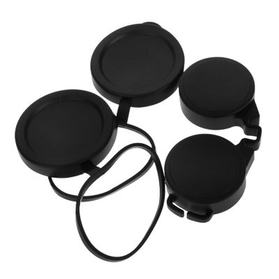 JOINPAYA 3pcs Binoculars Lens Cover Rubber Eyepiece Guard for Objective Lens Caps for Binocular Accessories Fit for Models