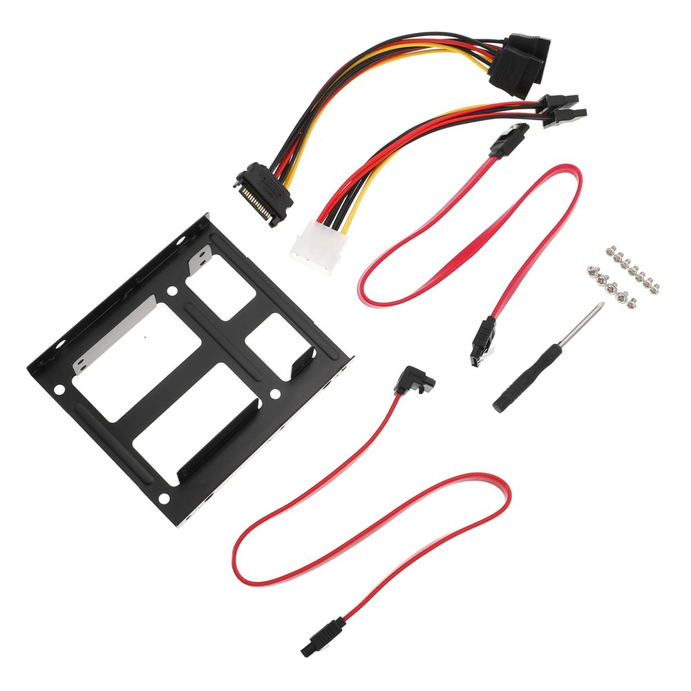 ARTIBETTER Professional Hard Drive Adapter Kit 2.5 Inch to 3.5 Inch HDD Mounting Bracket for Computer Bay